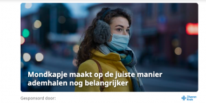 Zilveren Kruis: ‘Mondkapje verzuurt Nederland’ - Kwakzalverij.nl
